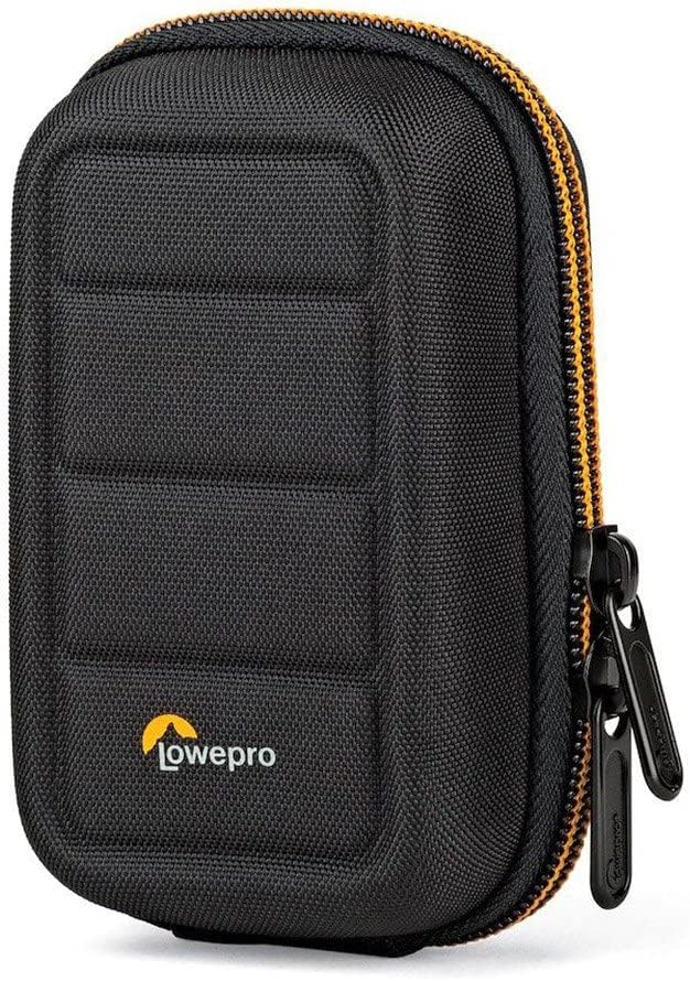 Lowepro Hardside CS 20 Case for Small CSC Cameras, Point-and-Shoot Cameras, Memory Cards & Accessories, 9.30 x 5.99 x 14.50 cm, Black by Lowepro