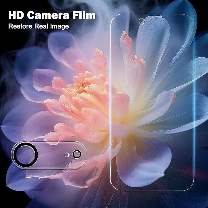 PEHAEL for iPhone Air/17 Air Privacy Screen Protector+Camera Lens Protector | 3+3 Pack, Installation kits, Anti-Spy Private, Anti-Scratch, 9H Tempered Glass, Case Friendly, [6.5 inch] - Image 5