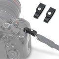 R50 V R6 R5 II Camera Hand Wrist Shoulder Neck Strap Adapter Loop Connector | Camera Strap Adapter for Canon EOS R6 R5 Mark III II R50V R100 R10 R8 R7 R6 R5 R1 R3 for Sony ZV-E10 II ZVE10 II ZVE10II ZR by JJC