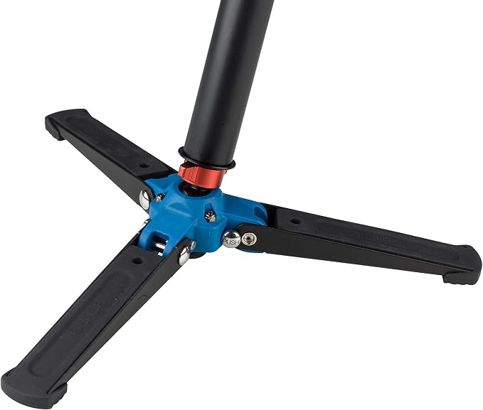 Benro Classic Video Monopod with S2 PRO Flat Base Video Head, 5.5 lb Max, 3 Leg Folding Base, Flip Lock, Carrying Case (A38FDS2PRO) - Image 9