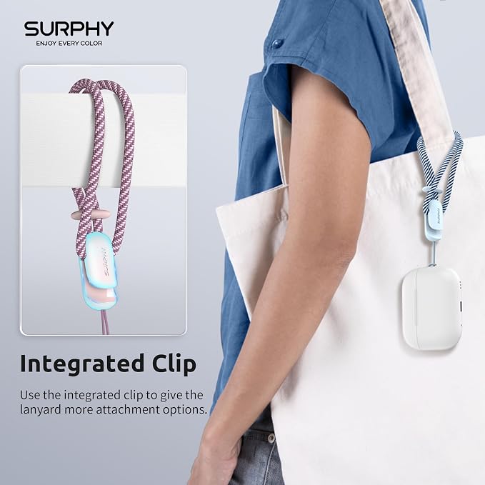 SURPHY 3 Pack Phone Wrist Strap, Phone Lanyard with Cellphone Tether Tab | Phone Strap Charm, Camera Wrist Strap with 2-Color Braided, Phone Wristlet, Wrist Lanyard for Case - Image 4