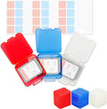 24PCS Multi-Color Clear Plastic SD Card Case Holder(NOT Include Any Cards) | with Labels,Transparent,Standard Memory Card Case Box Storage Organizer,for 24 SD SDXC SDHC Cards by Kiorafoto