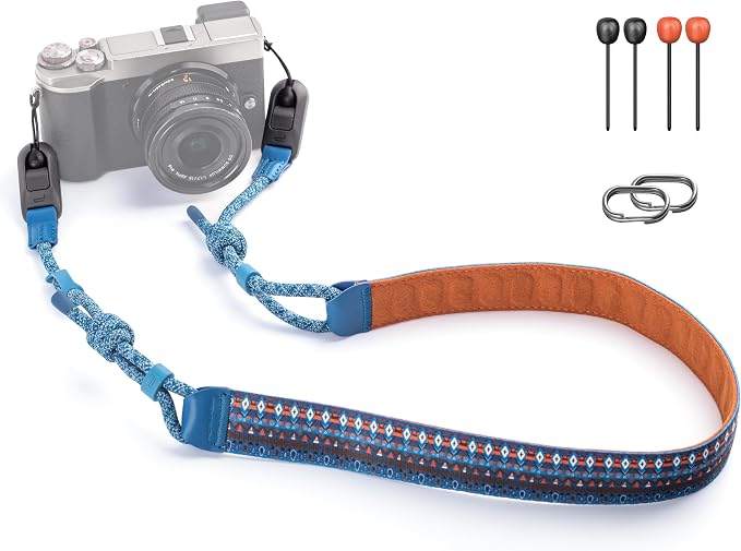 PGYTECH Camera Shoulder Strap Air Artistic Style for Mirrorless (Bohemian) | Boho-Chic, Adjustable 43.31''~55.12'' Shoulder Strap Quick-Release for Fashion Creators for Fujifilm X-T30 III /Canon EOS R50 by PGYTECH-US