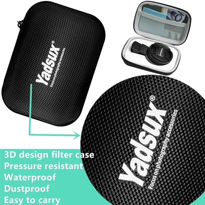 ND Filter for iPhone 17/16/15/14 Pro/Pro Max, 52mm Neutral Density Lens | Stop blown-out concert shots. Adjust ND2-400 for silky waterfalls & cinematic video on any phone. - Image 7