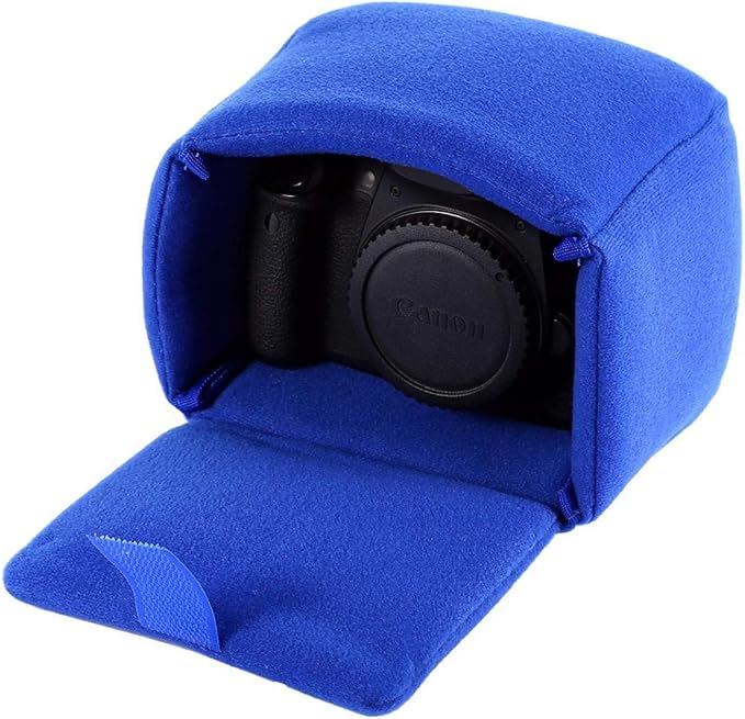 Camera Bag Insert, Portable Camera Padded Pouch Liner Pad Shockproof Waterproof Organizer Storage Case Protection Digital Protective Accessory for Travel DSLR Photographing Photographer Beginner Small | Camera Organizer Storage Case Protection, Digital... - Image 3