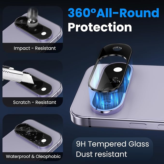 for Google Pixel 11 HD Clear Screen Protector & Camera Lens Protector | 9H Tempered Glass, Fingerprint Unlock, Anti-Scratch, Full Coverage, Easy Installation Tool, Case Friendly, Bubble Free - Image 6