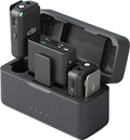 DJI Mic (2 TX + 1 RX + Charging Case), Wireless Lavalier Microphone, 250m (820 ft.) Range, 15-Hour Battery, Noise Cancellation Wireless Microphone for PC, iPhone, Record Interview, YouTube, Black | 15-Hour Battery, Easy for carrying and instant use wit... by Unknown