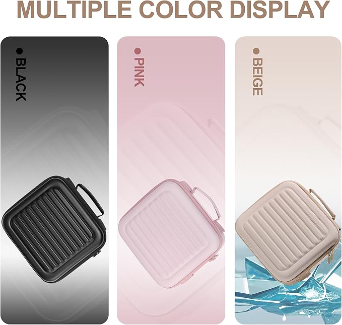 Camera Case Compatible with Canon EOS Rebel T7/R50/R6 Mark II/R100/R50 V/T6/R8/R10/R5 Mark II/RP/R7/5D Mark IV/SL3/R5/T100 DSLR SLR Camera, Lens and Tripod with Moveable Dividers and Shoulder Strap - Image 7
