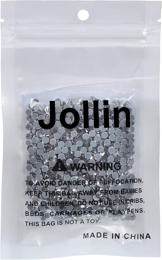 Jollin Hotfix Rhinestones Flatback Crystal Gems 4mm SS16, Crystal | 1440pcs Hot Fix Crystals Glass Rhinestones for Bedazzling, Crafting, Clothes, Shoes & Accessories DIY Decoration - Image 7