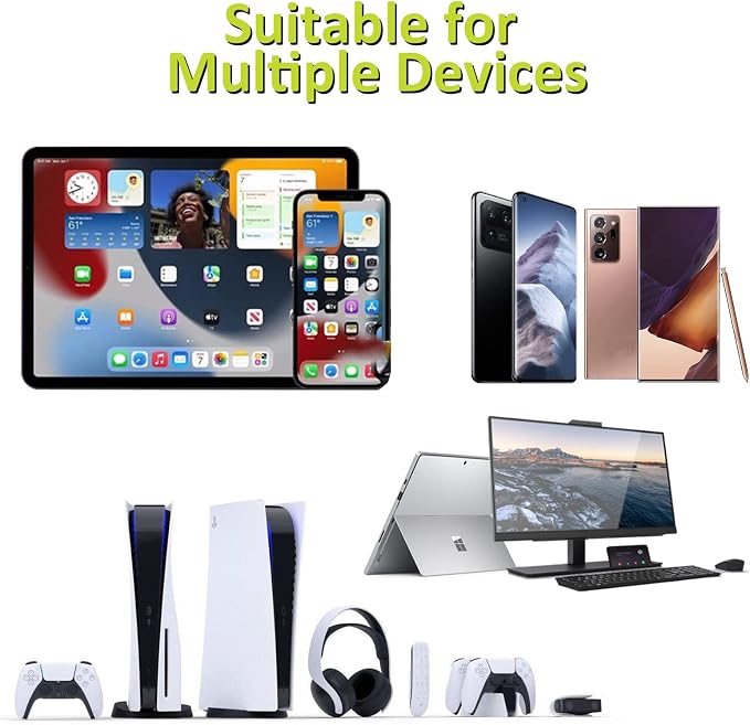 Wireless Mics, Wireless Clip on Microphones, Lapel Microphone A2d One Pair Two, for Android Phone, iPhone 15, Laptop, Video Recording - Image 7
