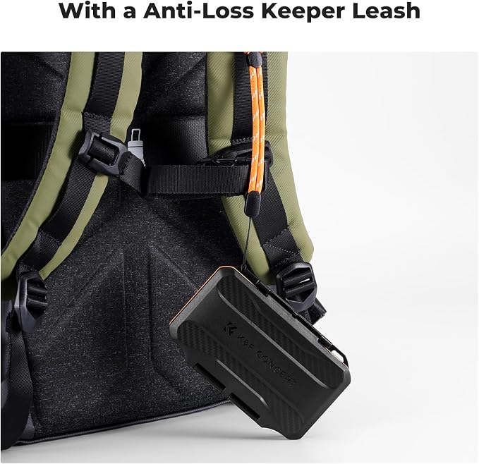 K&F CONCEPT 6 Slots XQD Cfexpress Type-B Card Holder, Water-Resistant | Memory Card Storage Carring Case, Shockproof Card Protection Box Organizer, PM03 - Image 5