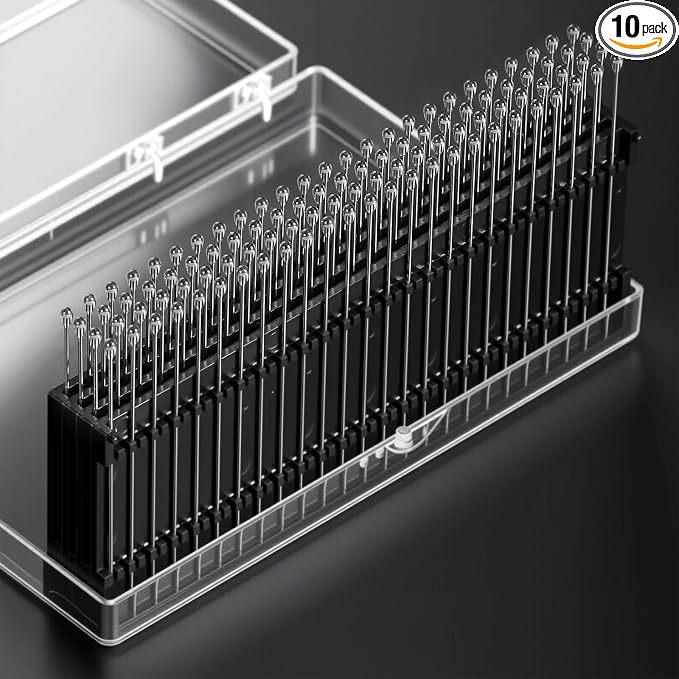 Full Frame Camera Sensor(Ccd/CMOS) Cleaning Swab- Anti Static Dust Rods for Cleaning Camera Lenses，PCB，semiconductors and Sensitive Electronics. (Transparent-100Packs, Electrostatic adsorption) by ChooseAAnoutuoandenjoylife