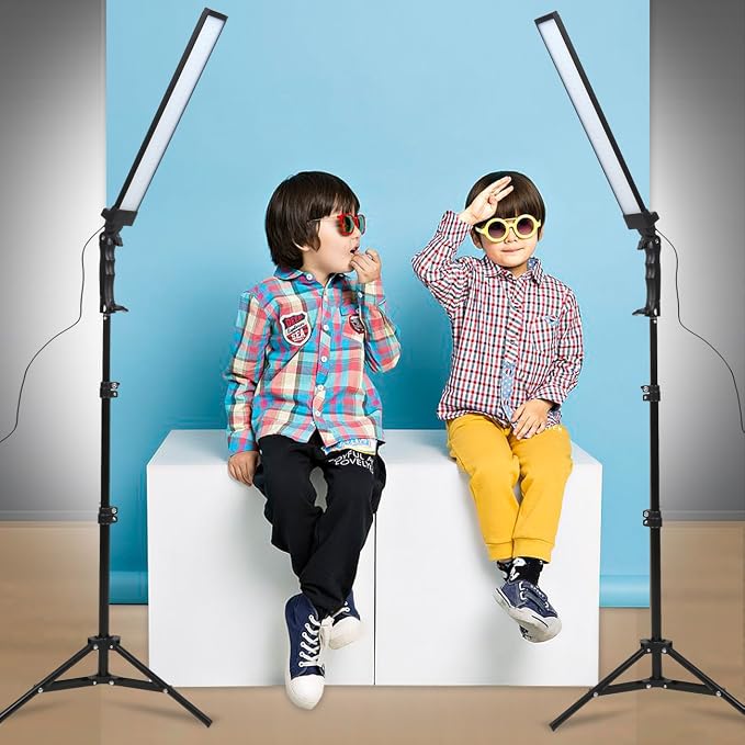 Photography Lighting, Handheld Wand LED Photo Studio Video Light | Adjustable Stick Kit with Stand Tripod and Bag for Photographic Video Fill Light, Live Streaming, Portrait, Product, Tattoo - Image 2
