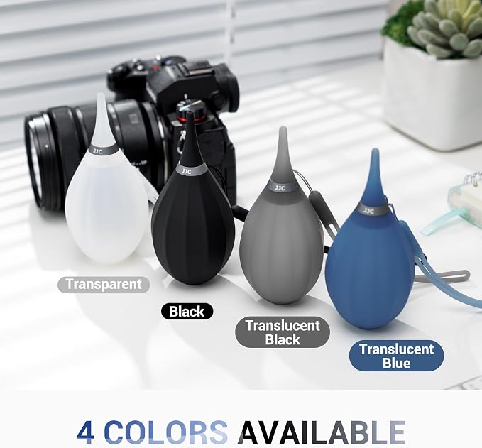 Upgraded Version Soft Tip Silicone Camera Dust Blower Lens Air Blower | Camera Lens Cleaner Air Blower for Sensor LCD Keyboards Filters Alcohol Ink Printing,Dust Blower Replace Canned Air-Blue - Image 3