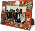 Sports Picture Frame for 4x6 Photo, Multi Sports Photo Frame with Easel Back, Team Memory Desk Shelf Decor, Gift for Athletes Coach Boys Girls Teen Players by Unknown