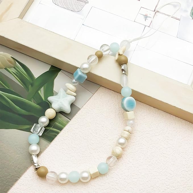 Beaded Camera Wrist Strap Cute Digital Camera Charm Lanyard Phone Chain Keychain Beaded Phone Lanyard Bag Charm - Image 3