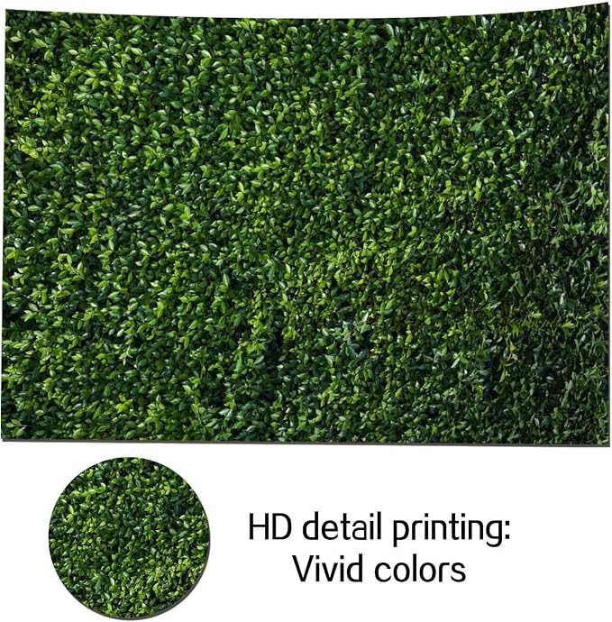 Nature Spring 3D Green Leaves Theme Photo Background Wedding Birthday Party Newborn Baby Shower Photography Backdrops Zoo Decor Shoot Props Bannner (7x5 FT) - Image 4