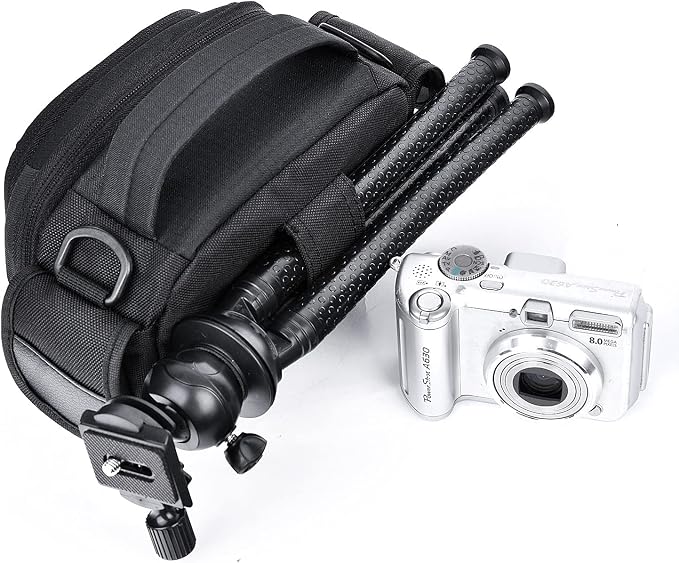 FOSOTO Camcorder Cases Bag Compatible Canon VIXIA HF Panasonic Video Camera | for Canon VIXIA HF R800 R700,Sony HDR-CX405 CX675 CX670 SR12 FDRAX53,Panasonic HC-V770 HC-V180 HD - Image 6