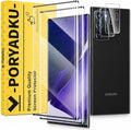 V-PORYADKU 2+2 Pack for Samsung Galaxy Note 20 Ultra Screen Protector | Camera Lens Protector, 9H Tempered Glass, Anti-Scratch, Fingerprint Unlock, HD Clear, Case Friendly by PORYADKU
