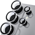 WSKEN for Samsung Galaxy S26 Ultra Camera Lens Protector - Ultra Thin | Case Friendly, 9H Shatterproof Tempered Glass, Anti Scratch Metal Circle, Camera Screen Protector Cover Accessories, Silver by SmartProtectionGreenerFuture