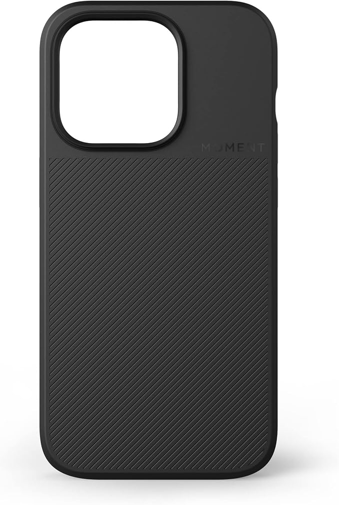 Moment Camera Case for iPhone 14 Pro – MagSafe Compatible, Attach Snap-On Filters & T-Series Lenses (Drop-in Mount Sold Separately) [Black, iPhone 14 Pro] by Moment