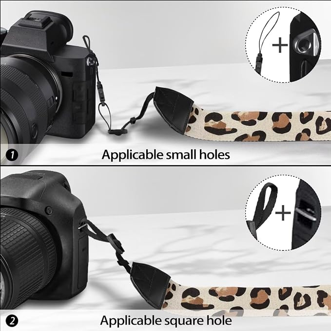 Coldinair Black Adjustable Camera Strap Universal Neck & Shoulder Soft Padded Strap for All DSLR Cameras,Binoculars - Image 5