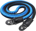 Paracord Camera Strap Long Camera Neck Shoulder Strap for SLR DSLR Digital Mirrorless Cameras 47inch/120cm Blue Black by HITHUT