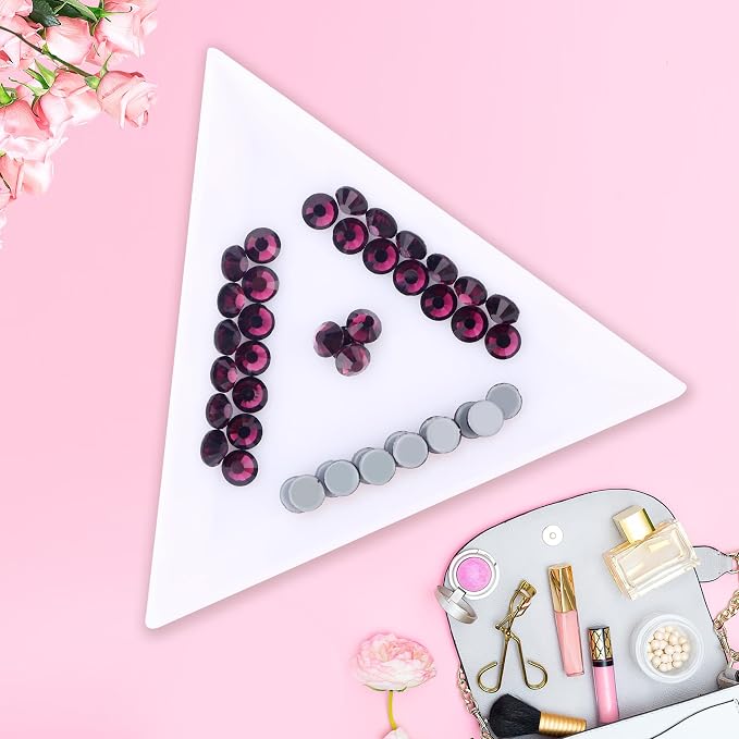 Jollin Hotfix Rhinestones Flatback Crystal Gems 2.8mm SS10, Amethyst | 2880pcs Hot Fix Crystals Glass Rhinestones for Bedazzling, Crafting, Clothes, Shoes & Accessories DIY Decoration - Image 3