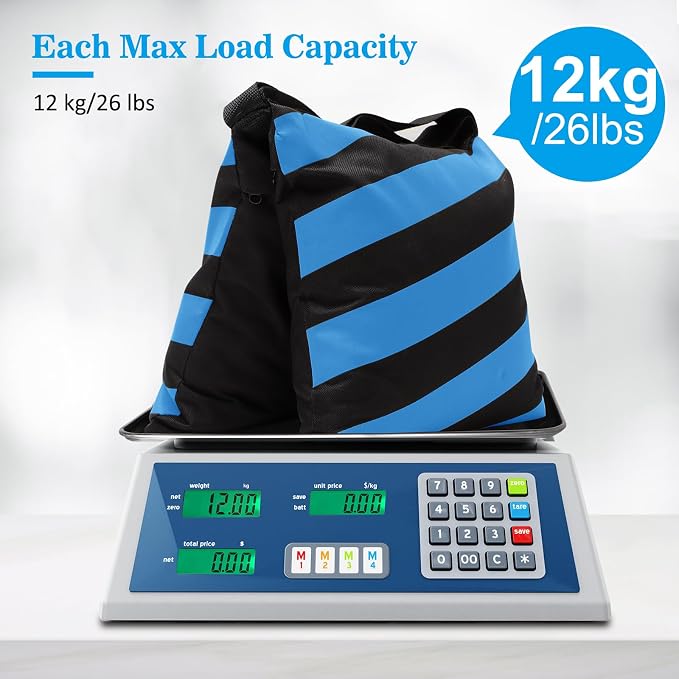4 Packs Blue Sandbag Weight Bags for Light Photography Video Equipment | Heavy Duty Saddlebags for Backdrop Stand, Photo Tripod, Canopy, Pop up Tent, Umbrella Base, Fishing Chair, Picnic Table - Image 5