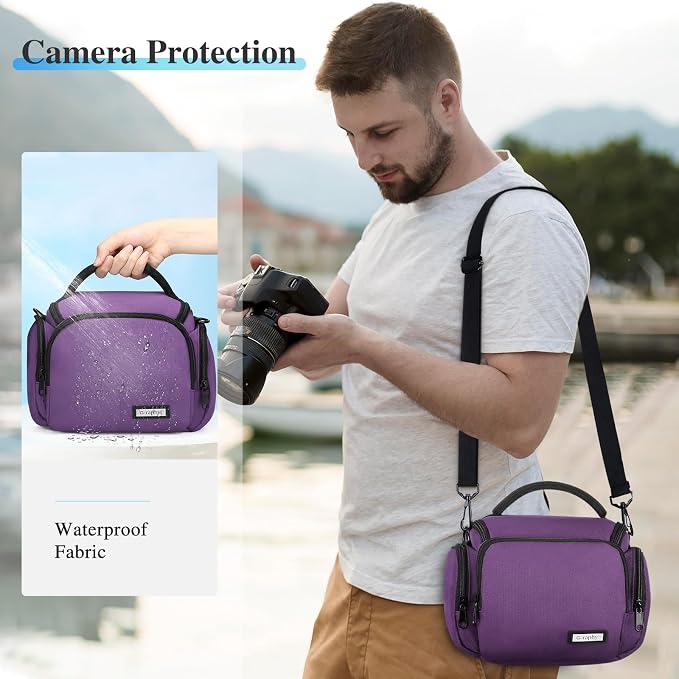 G-raphy Camera Case Bag DSLR SLR Bag for Canon, Nikon, Sony,Panasonic, Olympus and etc - Image 7