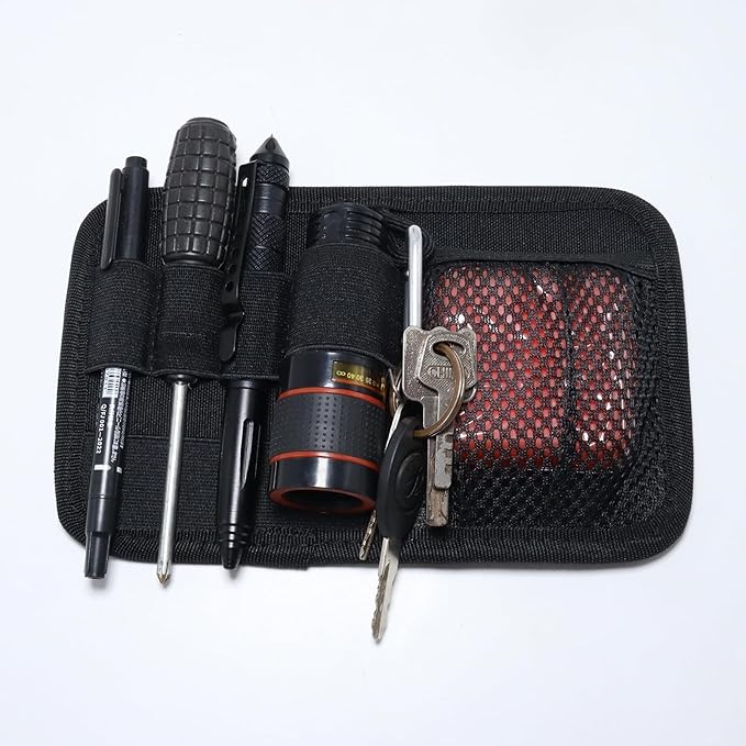 2 Pack Backpack Organizer Insert Tactical Bag Modular Pack Insert Organizer Utility Accessories Admin Panel Hook and Loop Fasteners for Packs Backpack or Messenger Bags - Image 2