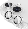 Tensea for iPhone 16/16 Plus Camera Lens Protector Bling, Camera Cover | 9H Tempered Glass Camera Screen Protector, Metal Individual Ring for iPhone16 6.1inch/ 16Plus 6.7inch, HD Clear, Easy Install by Tensea