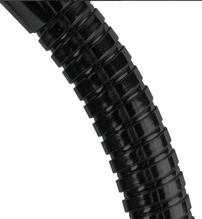 On-Stage 13" Microphone Gooseneck, Black & TM08B Microphone Flange Mount, Black - Image 3