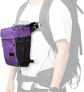 HIKEMAN Shoulder Bag Case for Camera - Outdoor Waterproof Shockproof Camera Bag,Detachable Strap for Daily Use,Travel,Cycling Climbing(Purple) by HIKEMAN