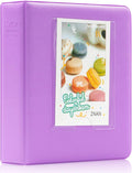Ablus 64 Pockets Photo Album for Fujifilm Instax Mini 11 90 70 50S 26 25 9 8 8+ 7S Instant Camera, Polaroid Snap Z2300 PIC-300P Film & Kpop Photocards(Purple) by Ablus