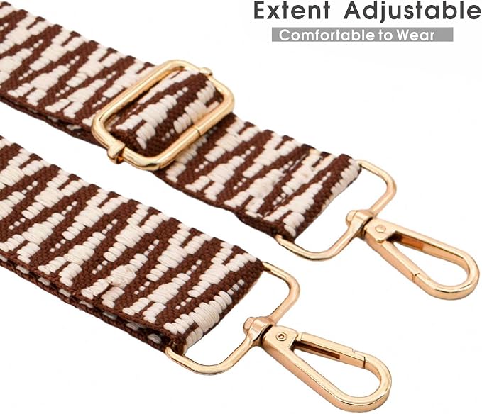 Replacement Purse Strap Shoulder Strap Adjustable Crossbody Strap for Women Crossbody Wide Shoulder Bag - Image 5