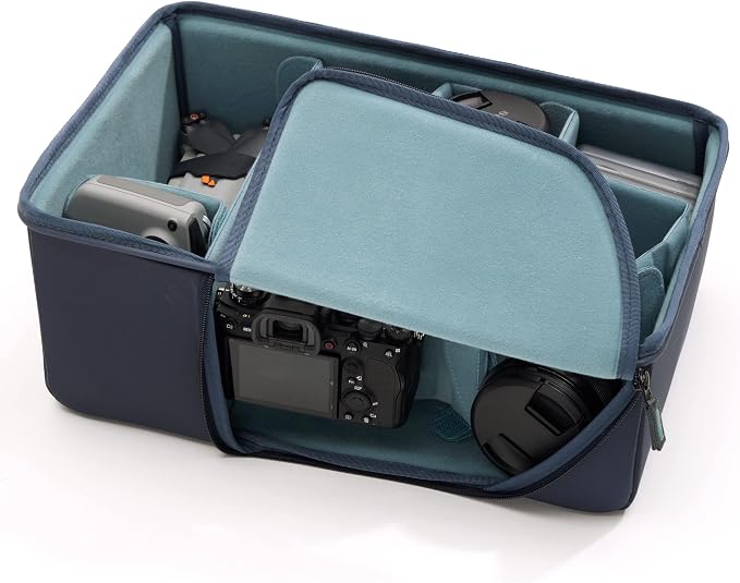 Shimoda Core Unit Large DSLR v3 Modular Camera Insert With Side Access Integration, Fits Pro Mirrorless And Gripped DSLR Bodies Up To 6.7 in. (17cm) Tall, Telephoto Lens Ready Storage, EVA Dividers - Image 6
