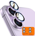 TOCOL Camera Lens Protector for iPhone 17 Tempered Glass HD Individual Scratch Resistant Camera Cover Accessories Case Friendly 2 Pack（Light Purple） by TOCOL