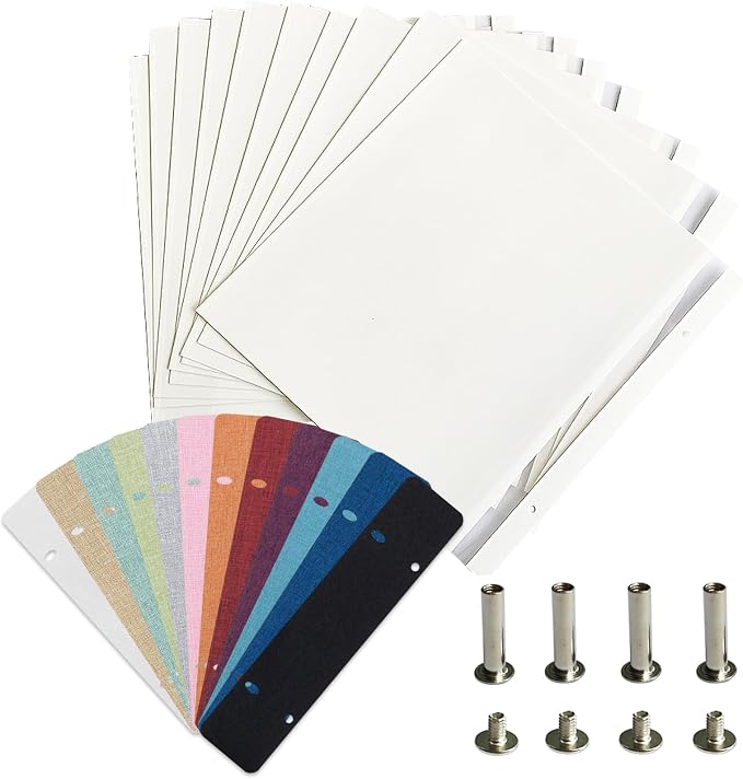 Vienrose Photo Album Self Adhesive Refill Pages 13x12.6 20 Pages | Self Adhesive Pages, 10 Sheets 20 Pages, Fits 13X12.6 Inch Photo Album, Clear Film by Vienrose