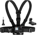 Chest Mount Strap Harness Chesty Body Mount for GoPro | for Go Pro Mission Hero 13 12 11 10 9 8 7 6 5 4 Session 3+ 3 Max AKASO DJI Osmo Action Cameras by Sametop
