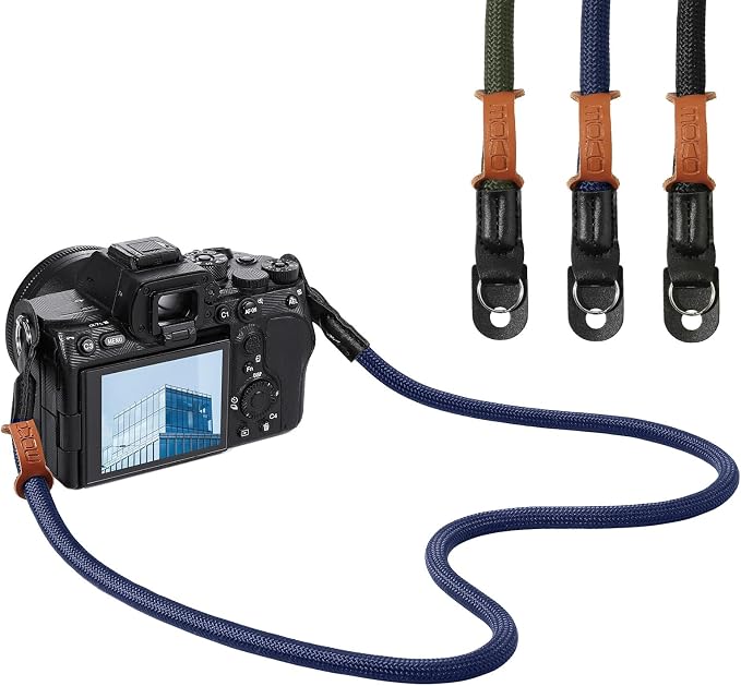 MoKo Camera Strap, 100cm Neck & Shoulder Rope Camera Straps for Photographers, for Canon Sony Nikon Fuji DSLR by MoKo