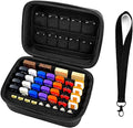 USB Flash Drive Case Memory Card Holder Thumb Drive Organizer USB Drives Storage Box for Sandisk/Samsung/SamData/Inland/PNY/Netac/JBOS (Case Only with Label and Strap) by JBOS