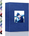Popotop Photo Album 4x6-100 Photos Photo Books with 100 Vertical Pockets,Linen Cover Albums for Family Wedding Anniversary Baby Vacation Pictures by Popotop