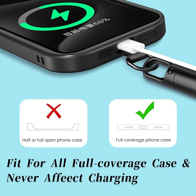 Phone Wrist Strap Lanyard Hand Universal Adjustable Phone Finger Grip Wristlet with 3 Patches Tether Anti Theft for iPhone 16 Pro Max 15 14 Charms for Keychain USB Flash Drive Wallet ID Name Tag Black - Image 7
