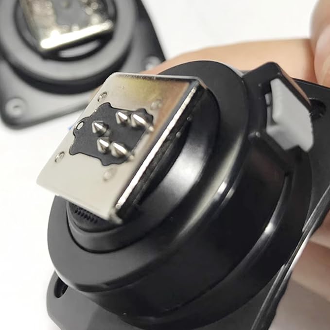 Godox Hot Shoe Replacement Mount Foot, Speedlite Flash Repair Parts Flash Hotshoe Replacement (V1 Pro-S Hot Shoe) - Image 3