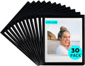 WOGOAZN Magnetic Picture Frame for Fujifilm Instax Square Instant Camera | Square Magnetic Photo Frames for Instax Square SQ40/10/20 Instant Camera 2.9x3.4 Inch Films, frame for fridge, Black, 30 Pack by wogozan