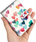 Fintie Mini Photos Album Book for 2x3 Inch Films - 52 Pockets Small Albums | For Fujifilm Instax Mini, Polaroid Hi-Print Pictures, Portable Kpop Photocard Holder, Travel Memory Book, Raining Hearts by Fintie