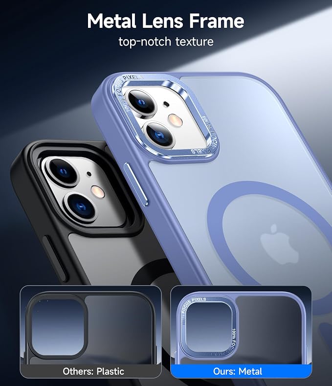 LeYi for iPhone-11 Case Blue Compatible with MagSafe Magnetic[ Screen Protector X2 + Camera Cover X2] Funda para ipone 11case Military Grade Protective Covers for i Phone 11 iphone11, Light Blue - Image 7