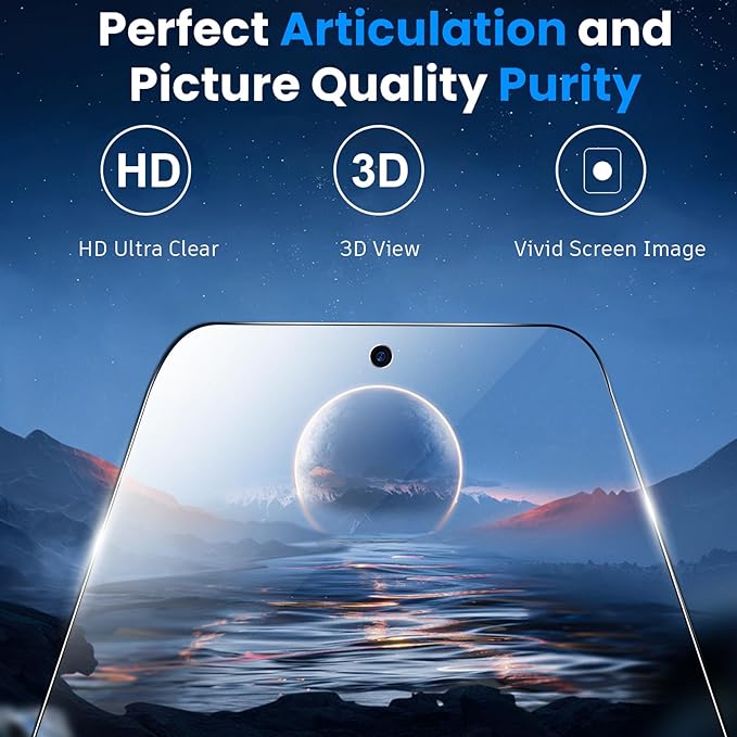 for Google Pixel 10 Privacy Screen Protector & Camera Lens Protector | 2+2 Pack, Support Fingerprint Unlock, Fit Lens Cutouts, Anti Spy Tempered Glass Film, Anti-dust, Easy Installation Tool - Image 4
