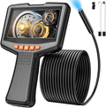 Endoscope Camera with Light: 4.3" 1080P HD Inspection Borescope Camera for Sewer - 16.4ft Waterproof Industrial Endoscope - Flexible Snake Bore Scope for Plumbing Automotive by TGJOR